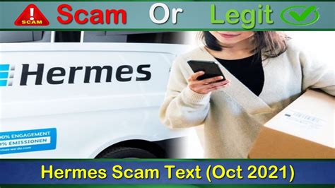 hermes tracking scam.